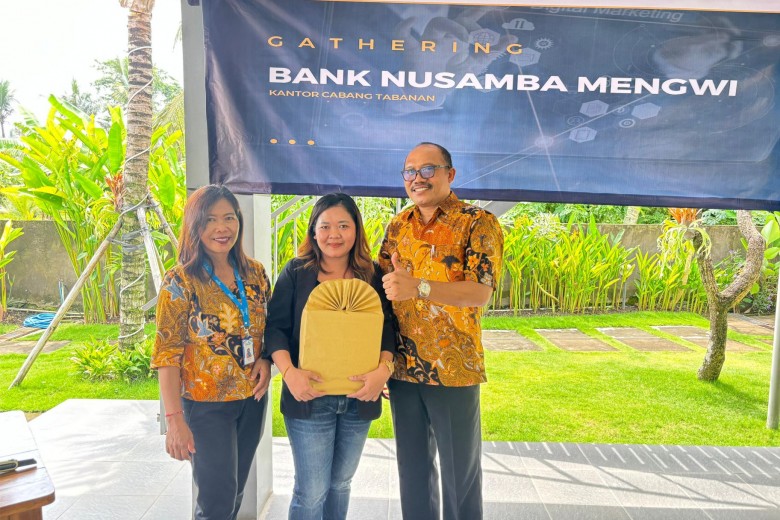 Gathering Bank Nusamba Mengwi Cabang Tabanan